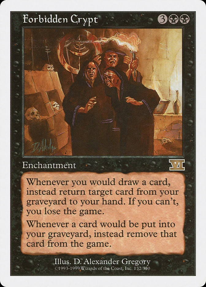 Forbidden Crypt 「6ED/132」「EN」