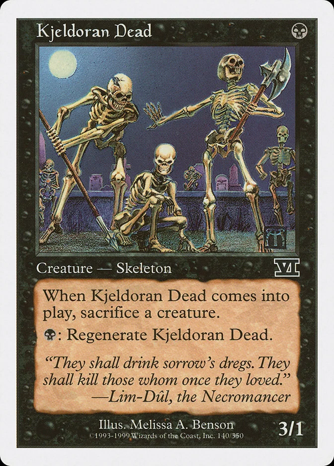 Kjeldoran Dead 「6ED/140」「EN」
