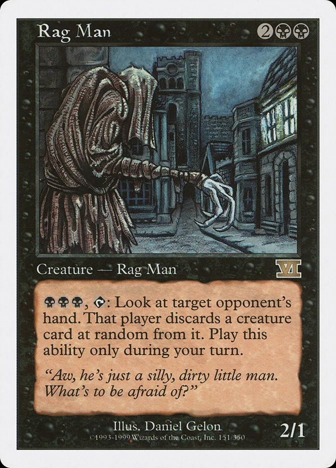 Rag Man 「6ED/151」「EN」