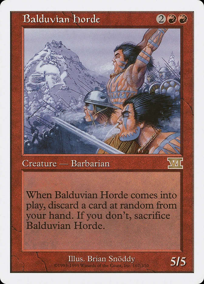 Balduvian Horde 「6ED/167」「EN」