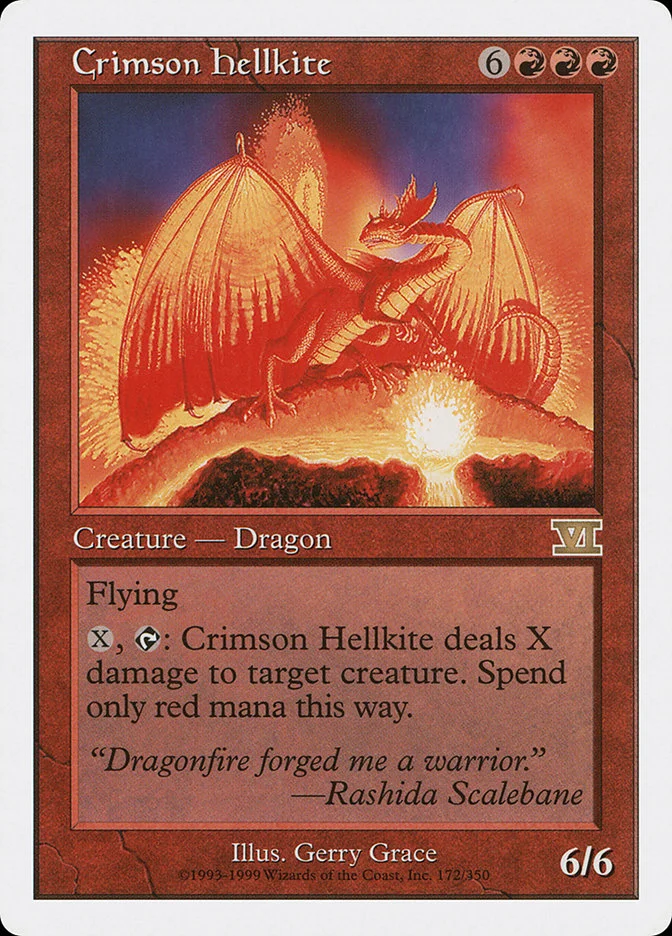 Crimson Hellkite 「6ED/172」「EN」