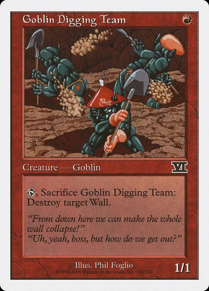 Goblin Digging Team 「6ED/182」「EN」