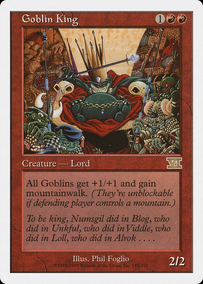 Goblin King 「6ED/185」「EN」