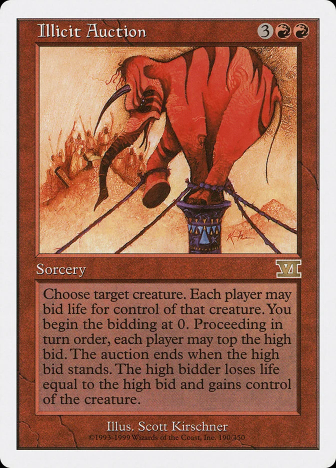 Illicit Auction 「6ED/190」「EN」