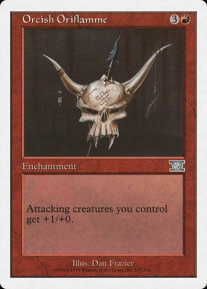 Orcish Oriflamme 「6ED/197」「EN」