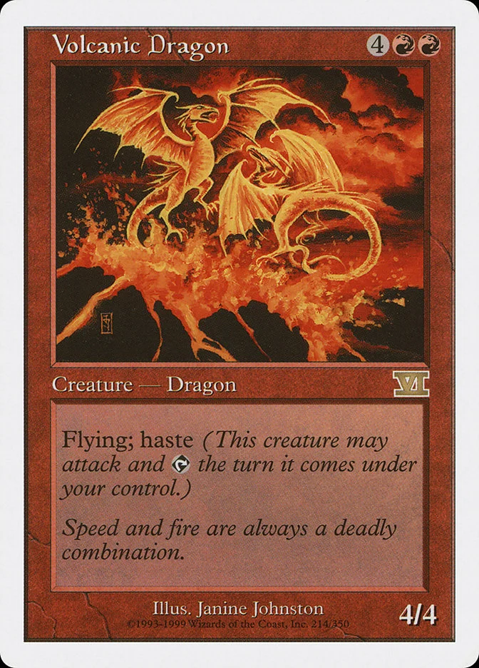 Volcanic Dragon 「6ED/214」「EN」