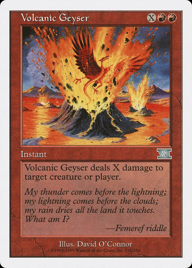 Volcanic Geyser 「6ED/215」「EN」