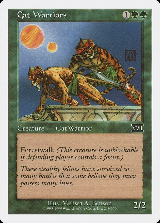 Cat Warriors 「6ED/219」「EN」
