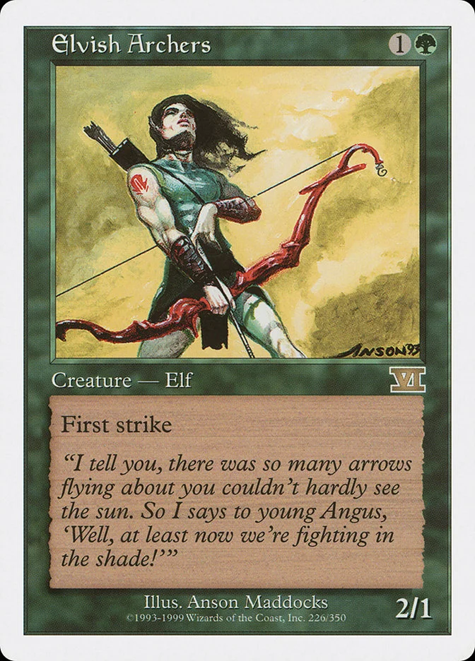 Elvish Archers 「6ED/226」「EN」