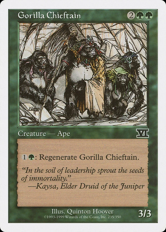 Gorilla Chieftain 「6ED/235」「EN」