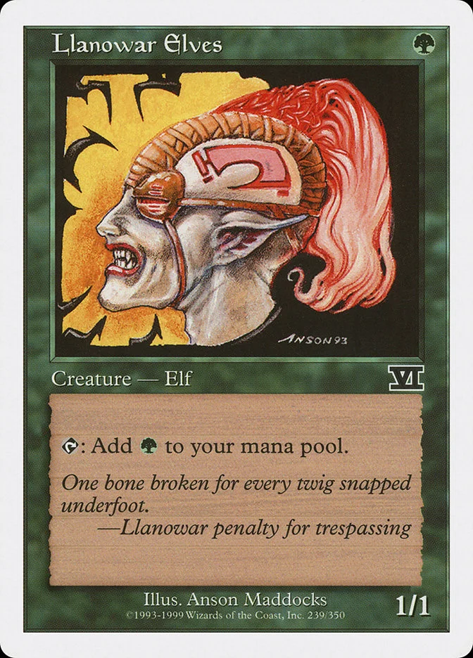 Llanowar Elves 「6ED/239」「EN」