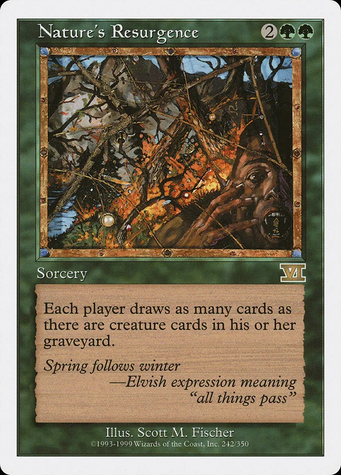 Nature's Resurgence 「6ED/242」「EN」
