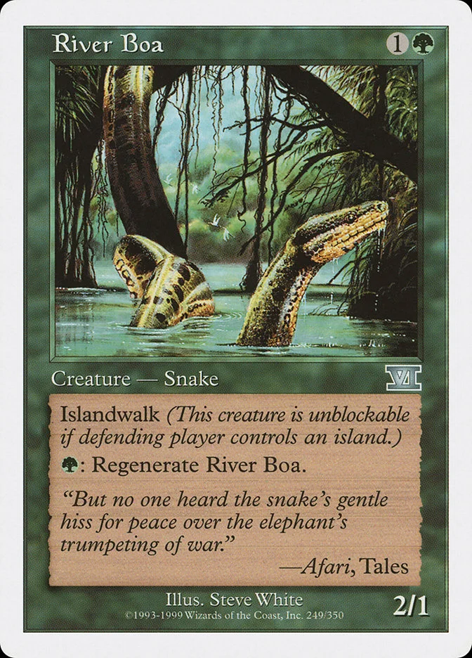 River Boa 「6ED/249」「EN」