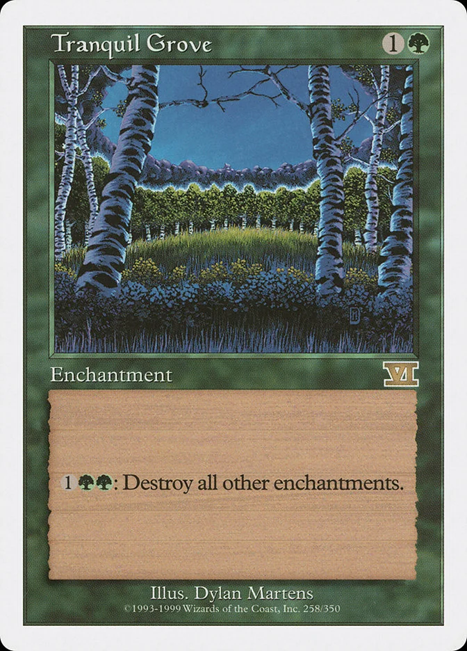 Tranquil Grove 「6ED/258」「EN」