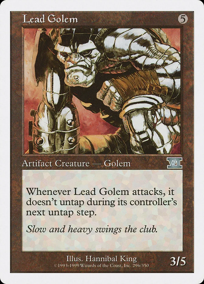 Lead Golem 「6ED/296」「EN」