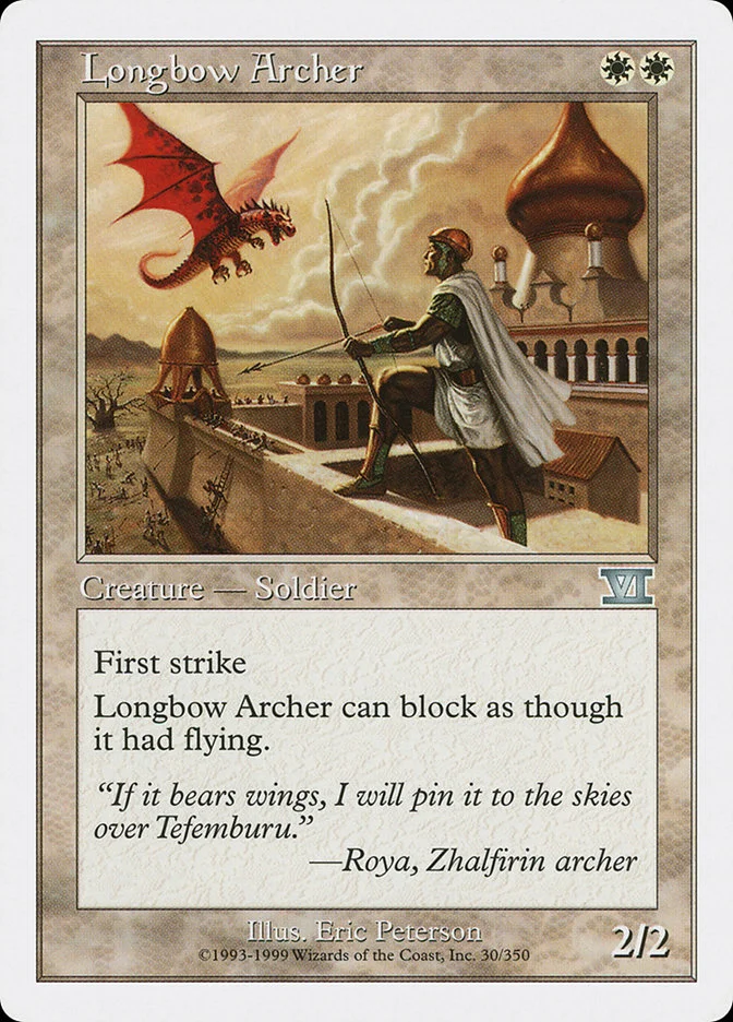 Longbow Archer 「6ED/30」「EN」