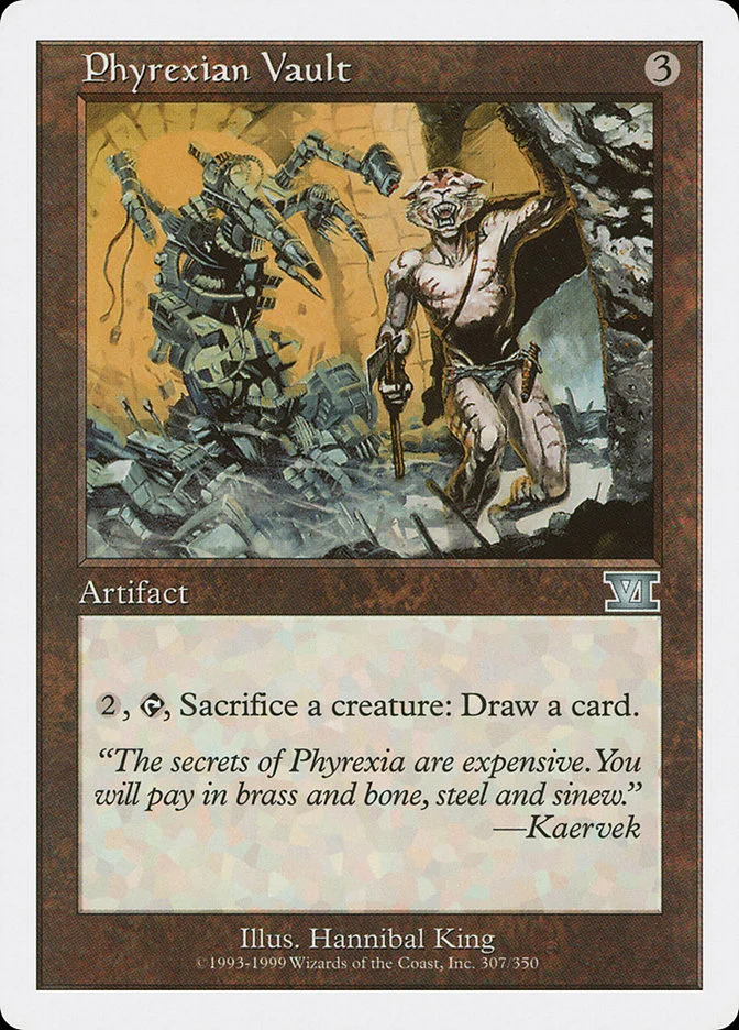 Phyrexian Vault 「6ED/307」「EN」
