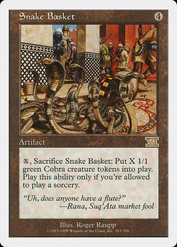 Snake Basket 「6ED/312」「EN」