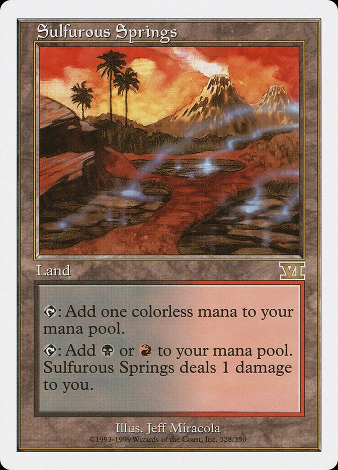 Sulfurous Springs 「6ED/328」「EN」