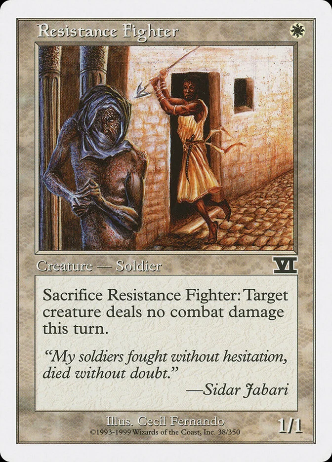 Resistance Fighter 「6ED/38」「EN」