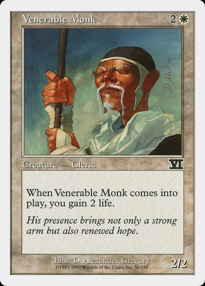 Venerable Monk 「6ED/50」「EN」
