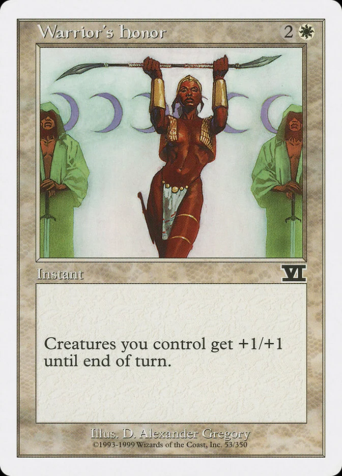 Warrior's Honor 「6ED/53」「EN」