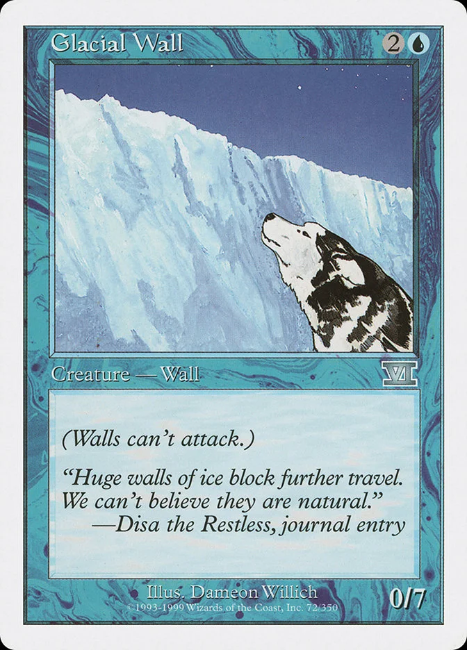Glacial Wall 「6ED/72」「EN」