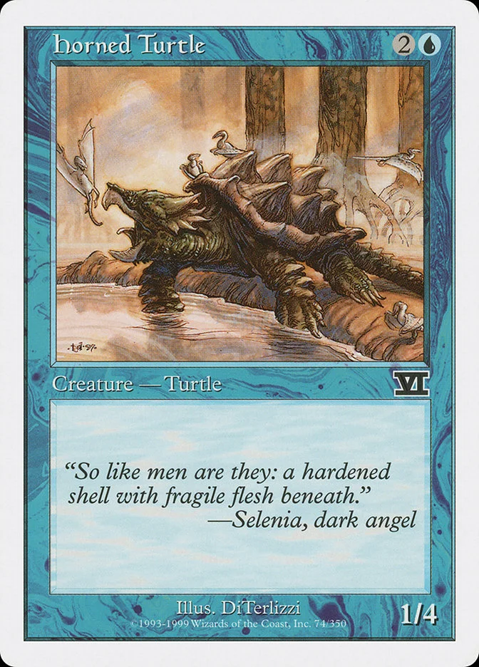 Horned Turtle 「6ED/74」「EN」