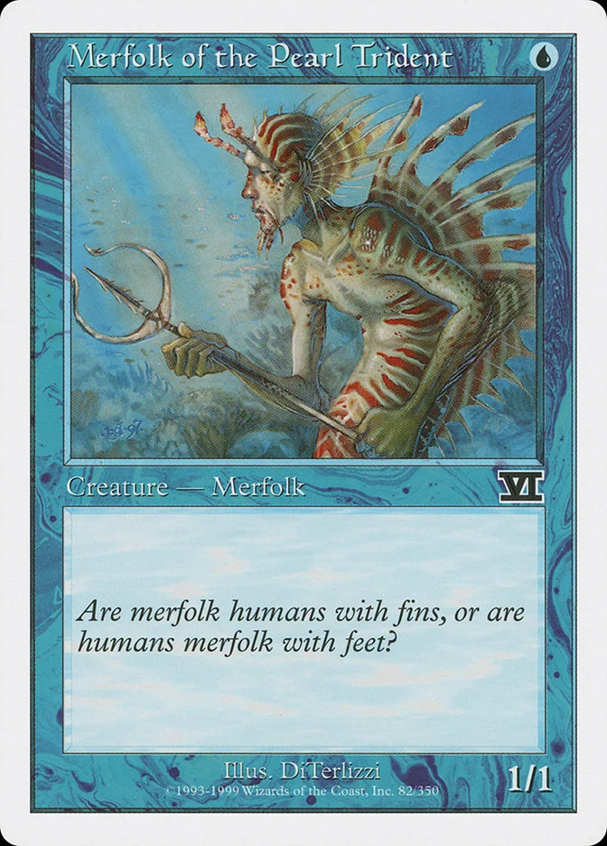 Merfolk of the Pearl Trident 「6ED/82」「EN」