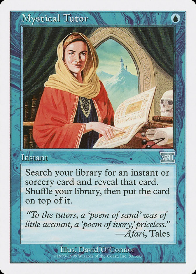 Mystical Tutor 「6ED/83」「EN」