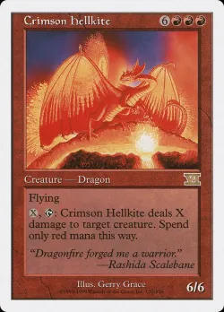 Crimson Hellkite #172 · Magic: The Gathering