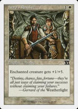 Hero's Resolve #24 · Magic: The Gathering