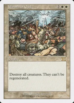 Wrath of God #54 · Magic: The Gathering