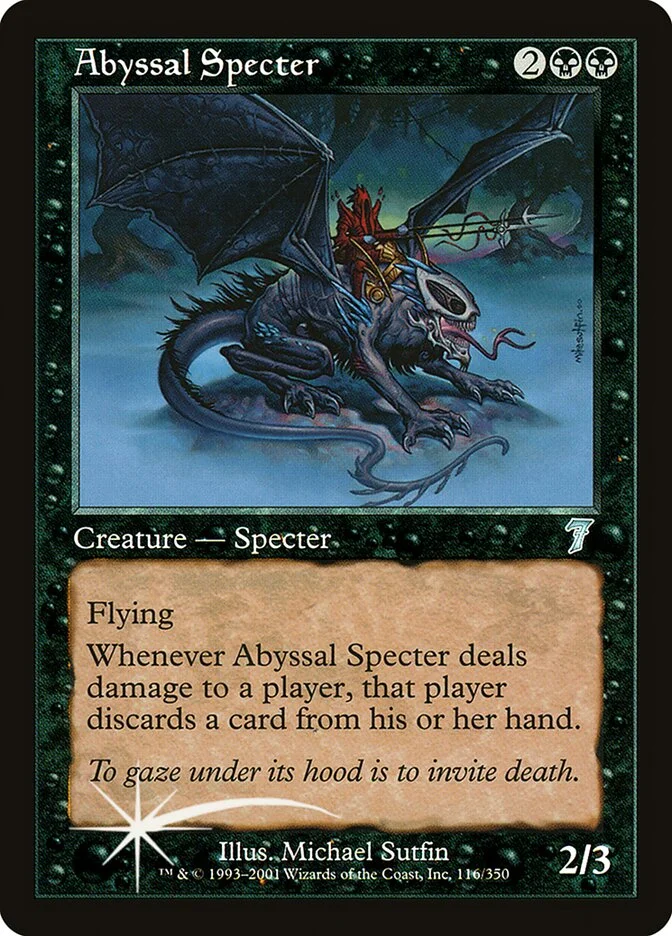 Abyssal Specter 「7ED/116★」「EN」