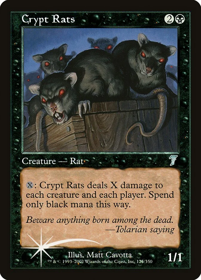 Crypt Rats 「7ED/125★」「EN」