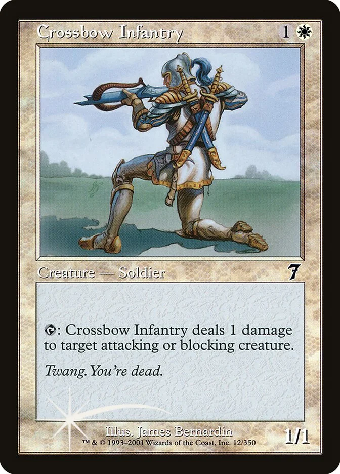 Crossbow Infantry 「7ED/12★」「EN」