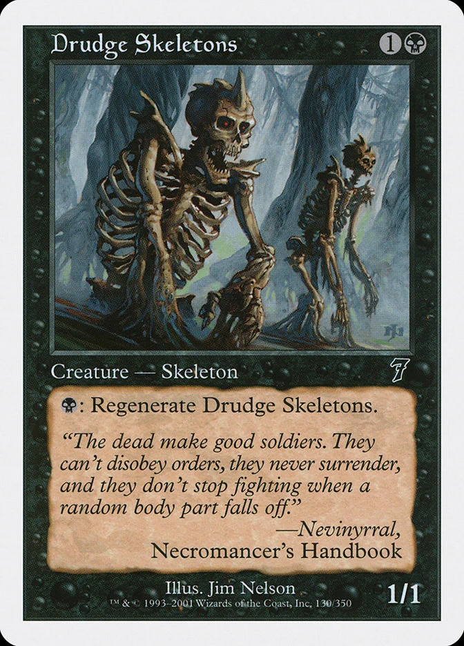 Drudge Skeletons 「7ED/130」「EN」