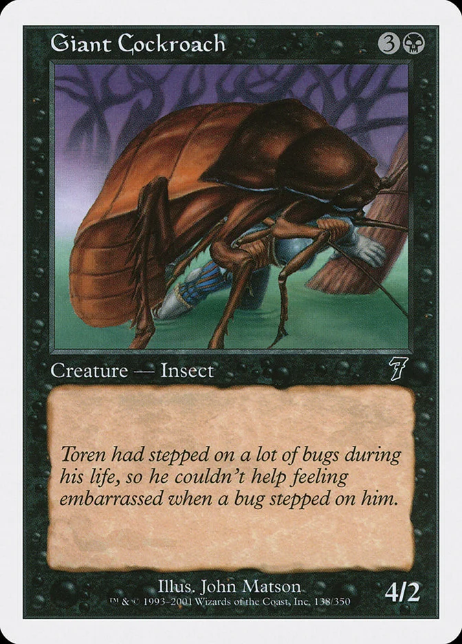 Giant Cockroach 「7ED/138」「EN」