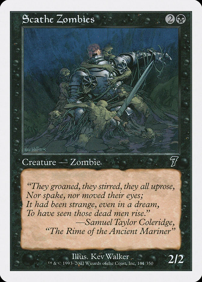 Scathe Zombies 「7ED/161」「EN」