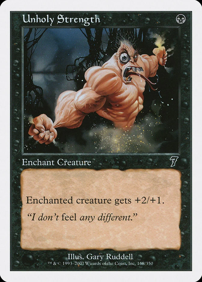 Unholy Strength 「7ED/168」「EN」