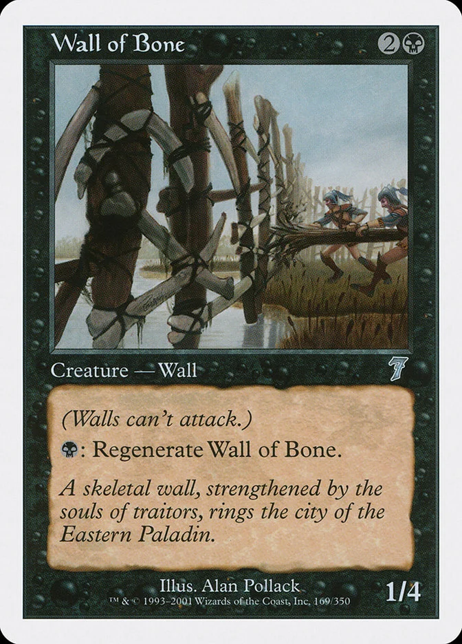 Wall of Bone 「7ED/169」「EN」