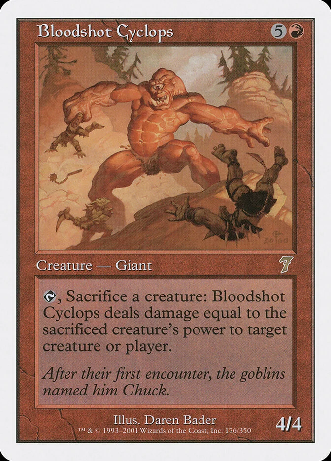 Bloodshot Cyclops 「7ED/176」「EN」