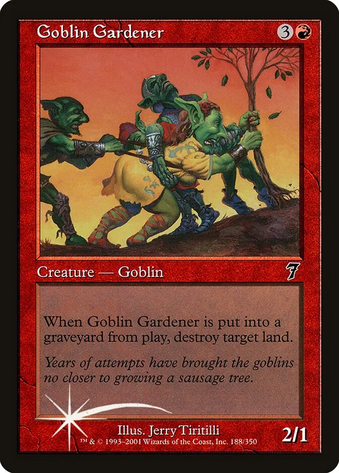 Goblin Gardener 「7ED/188★」「EN」
