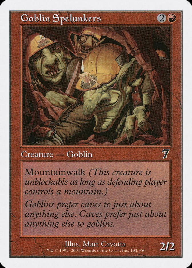 Goblin Spelunkers 「7ED/193」「EN」