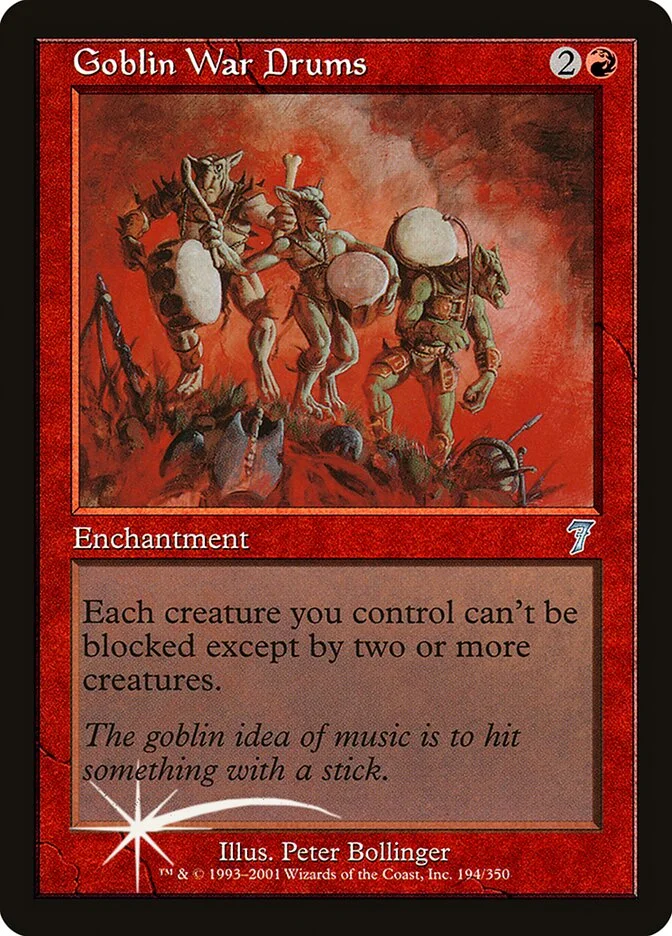 Goblin War Drums 「7ED/194★」「EN」