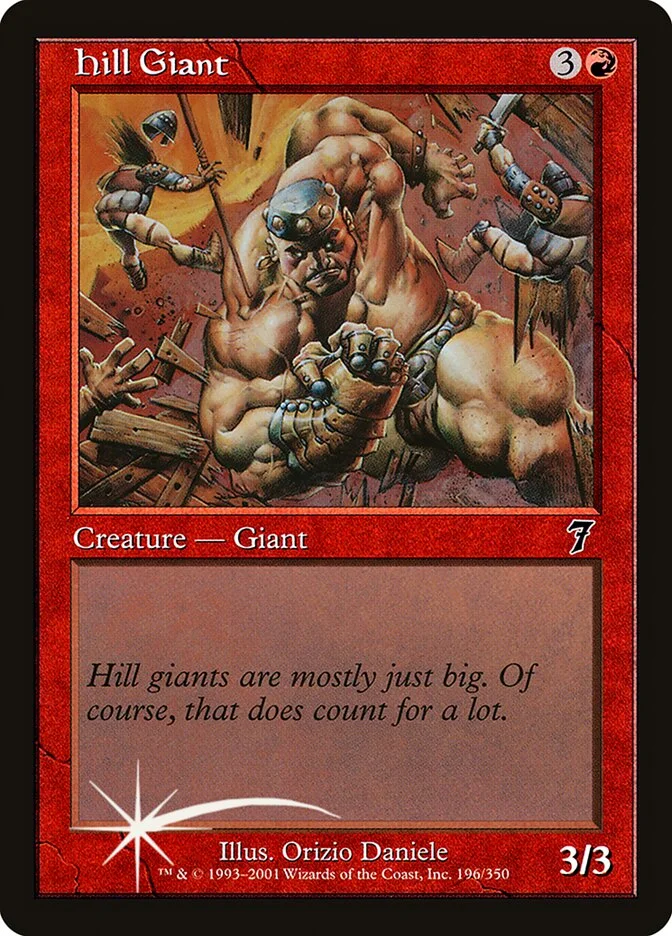 Hill Giant 「7ED/196★」「EN」