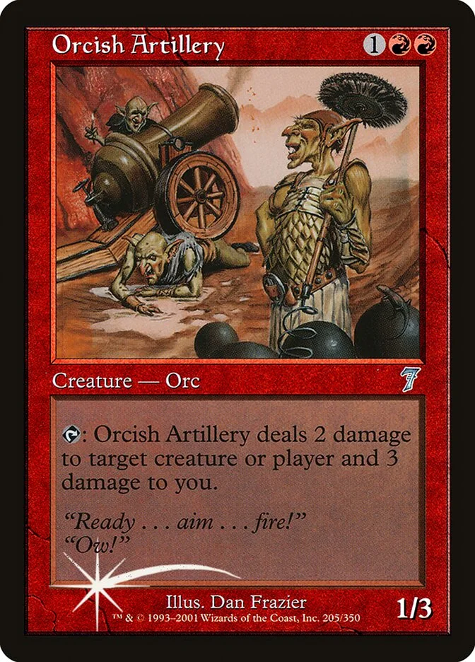 Orcish Artillery 「7ED/205★」「EN」