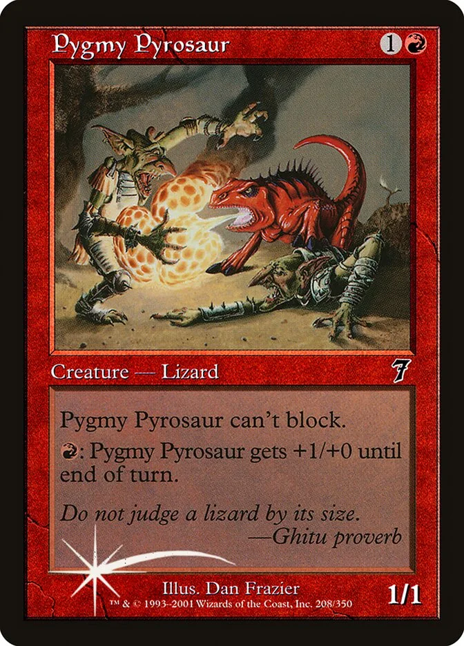 Pygmy Pyrosaur 「7ED/208★」「EN」