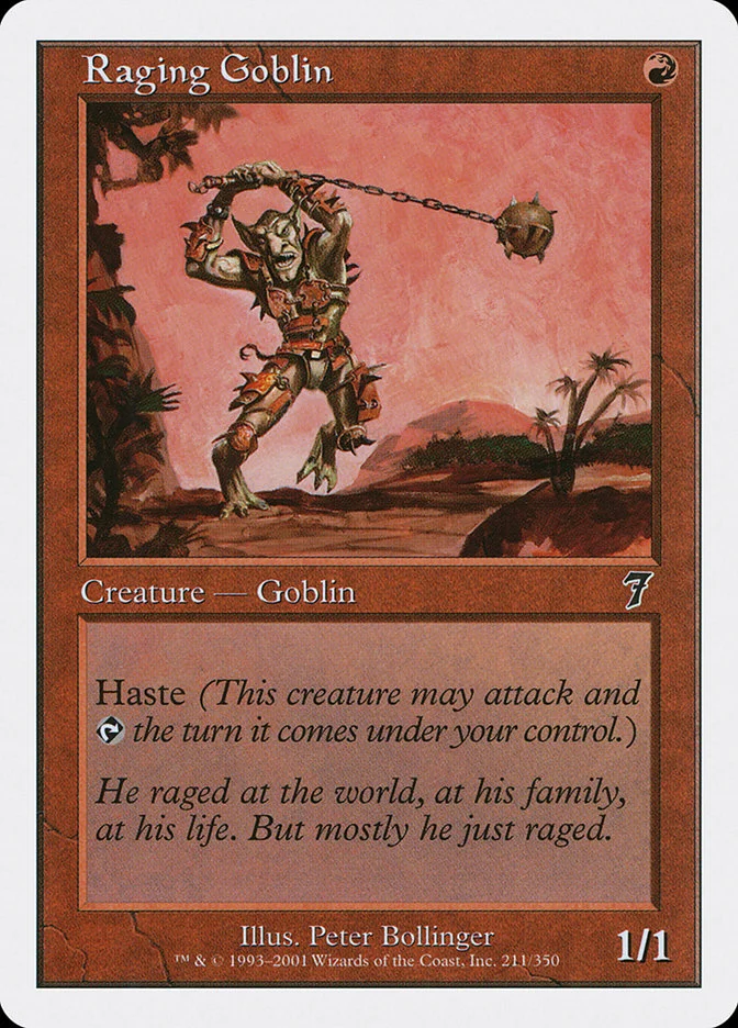 Raging Goblin 「7ED/211」「EN」