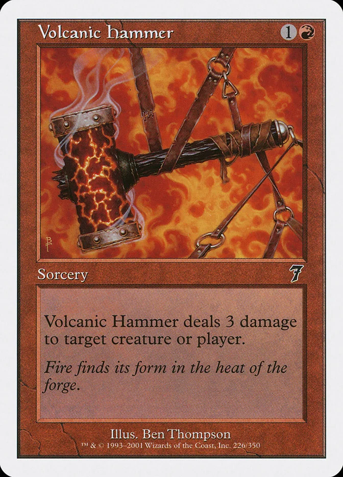 Volcanic Hammer 「7ED/226」「EN」